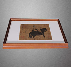 周口书画装裱配框服务案例